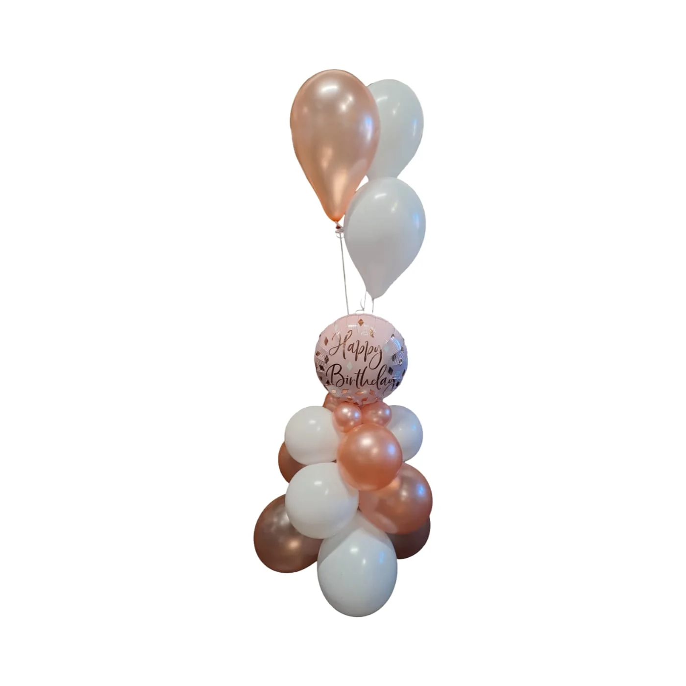 Happy Birthday Balloon Stack